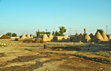 Arı kovanı Adobe evleri