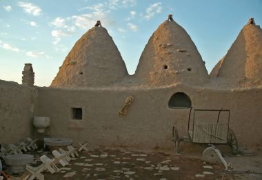 Arı kovanı Adobe evleri