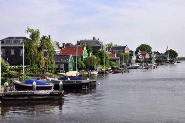 Amsterdam'dan eski yel değirmeni