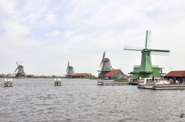 Amsterdam'dan eski yel değirmeni