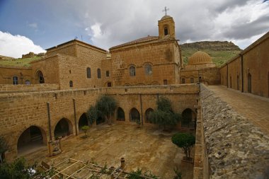 Mardin şehir Deyrulzafaran Manastırı.