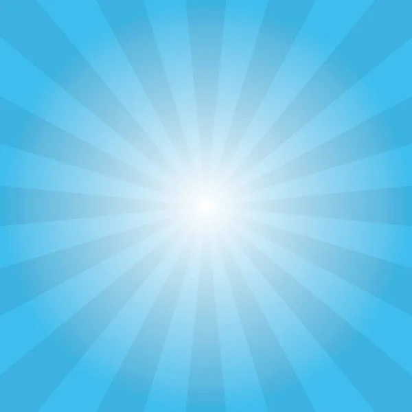 Винтажный Фон Солнечного Плаката Радиальный Фон Элемента Вспышка Солнца Голод — стоковый вектор