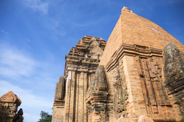 Po Nagar Cham kule tapınakta karmaşık şehir Nha Trang, Vietnam 