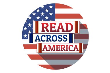 Amerika Günü konseptini oku. Arkaplan, afiş, kart, yazılı poster şablonu. Vektör Eps10 illüstrasyonu.