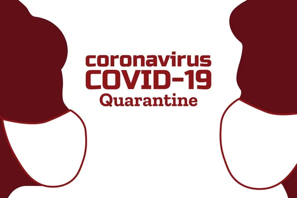 Novel coronavirus disease COVID-19, Wuhan coronavirus atau 2019-nCoV acute respiratory disease. Virus Cina. Templat untuk latar belakang, spanduk, poster dengan tulisan teks. Ilustrasi Vektor EPS10 .. - Stok Vektor