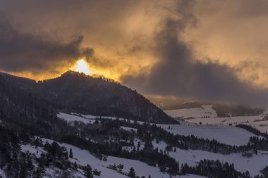 Pieniny dağlar - Polonya Karpatlar 