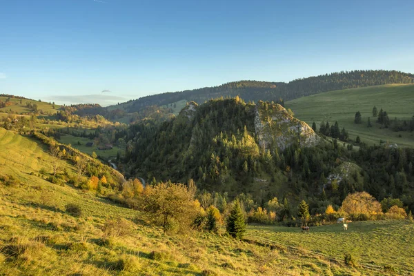 Pieniny Mountains Polônia Cárpatos — Fotografia de Stock