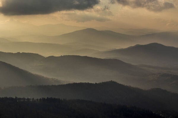 Beskid Wyspowy Mountains - Poland Carpathians 