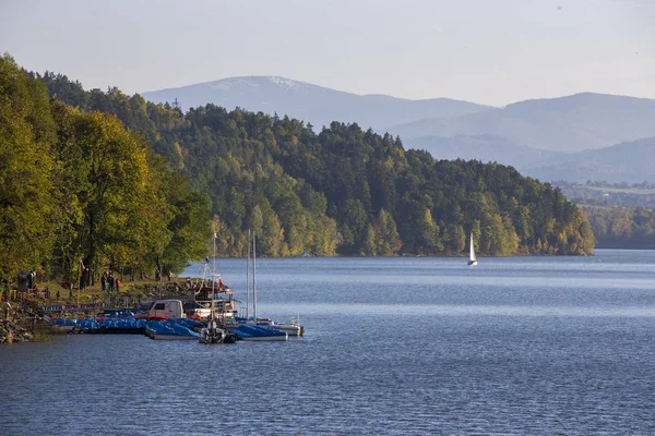 Beskid Sadecki dağlar - Polonya Karpatlar 