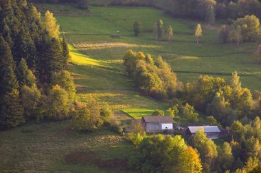 Beskid Sadecki dağlar - Polonya Karpatlar 