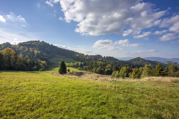 Beskid Sadecki dağlar - Polonya Karpatlar 