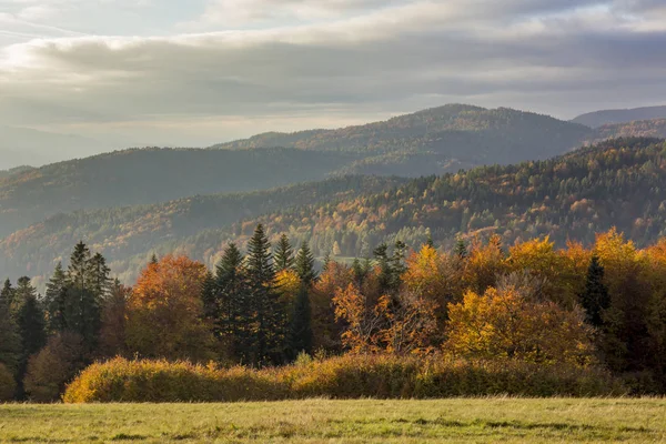 Beskid Sadecki Mountains - Pologne Carpates — Photo