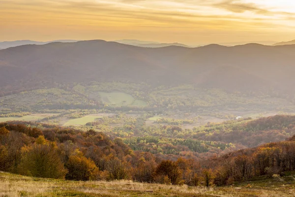 Montanhas Bieszczady - Polônia Cárpatos — Fotografia de Stock