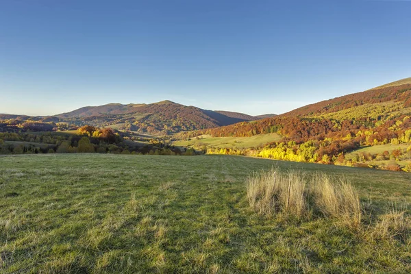 Montanhas Bieszczady - Polônia Cárpatos — Fotografia de Stock