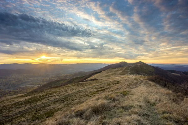 Bieszczady Mountains - Poland Carpathians — Stock Photo, Image