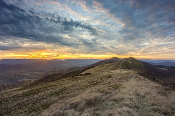 Bieszczady 산-폴란드 Carpathians — 스톡 사진