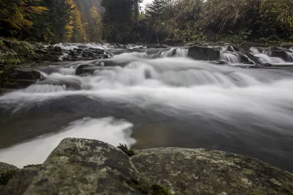 Gorce Mountains - Polonia Carpazi - Kamienica River — Foto Stock