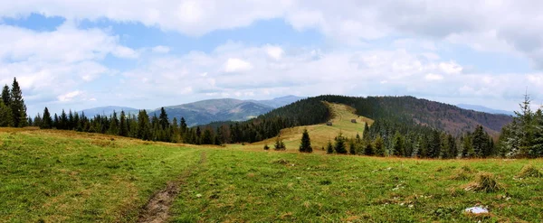 Gorce Dağlar Polonya Karpatlar — Stok fotoğraf