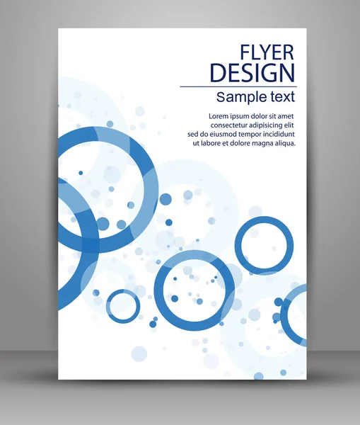 Flyer Design - Business.  Vector eps10 — Stock Vector