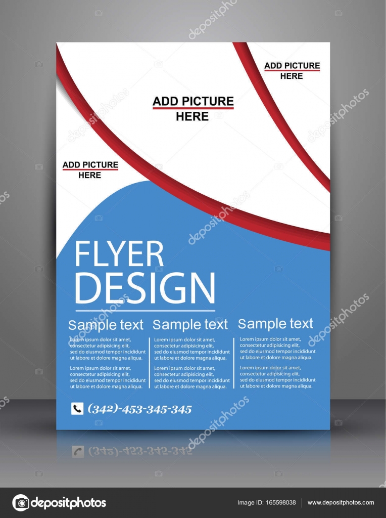 Prospektdesign Vektor Fur Flyer Vorlagen Vektorgrafik Lizenzfreie Grafiken C Andreyorb Depositphotos