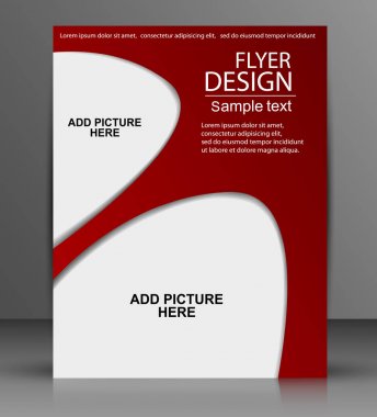 vektör el ilanı tasarımı - iş