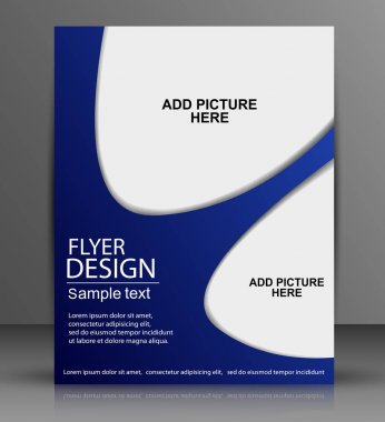 vektör el ilanı tasarımı - iş