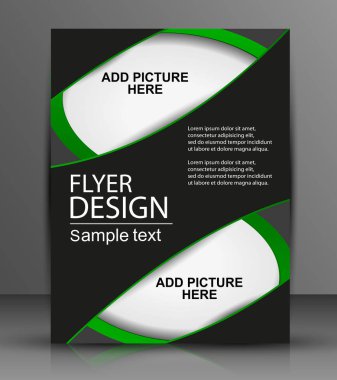 vektör el ilanı tasarımı - iş