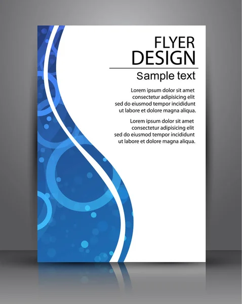 Design de panfleto - Negócios. eps10 —  Vetores de Stock