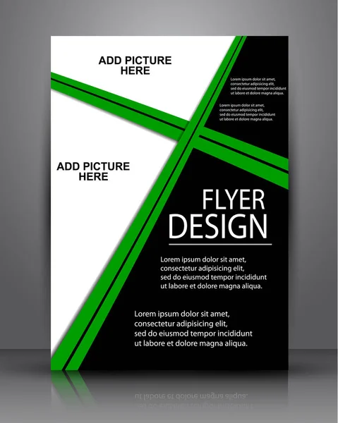 Flyer of Cover Ontwerp - Business Vector — Stockvector