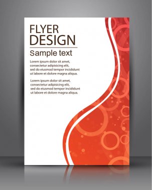 El ilanı tasarımı - iş. eps10