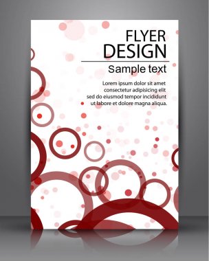 El ilanı tasarımı - iş. eps10