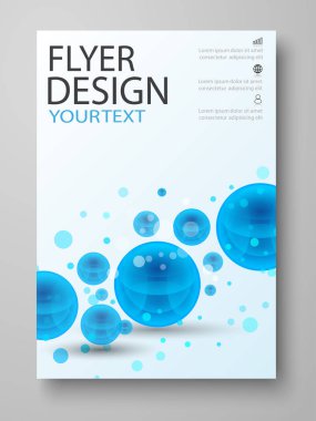 Broşür tasarımı. El ilanı tasarımı iş, eğitim, tanıtım, Web sitesi, Dergi kapağı için. Vektör çizim eps10. Poster şablonu.