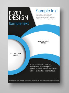 El ilanı tasarımı - vektör iş. Yayıncılık, baskı ve sunum kullanmak olabilir. Vektör. EPS 10. Poster şablonu.