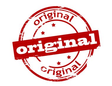 Orijinal kırmızı damgası