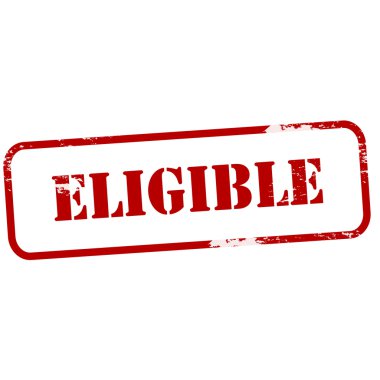 Uygun kırmızı pul