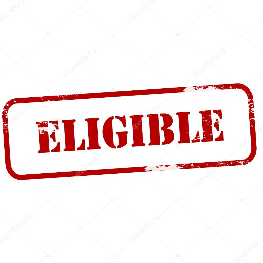 Eligible red stamp — Stock Vector © carmenbobo 126818856