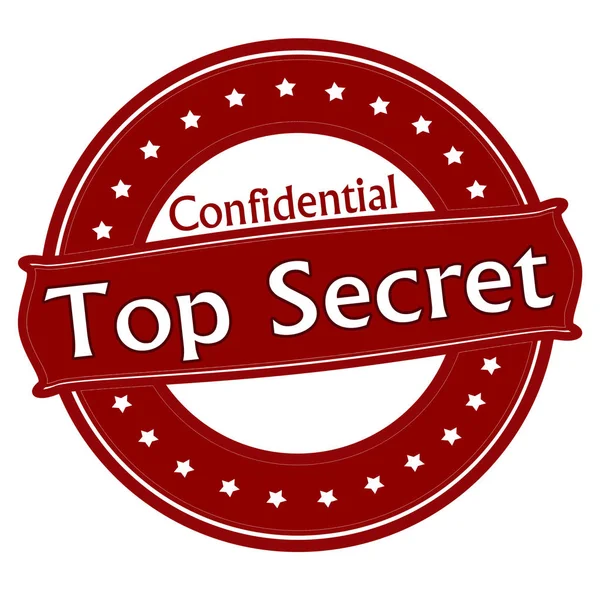 Top secret confidential — Stock Vector