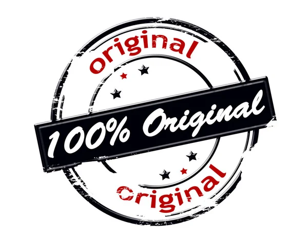 100 ％ オリジナル — ストックベクタ