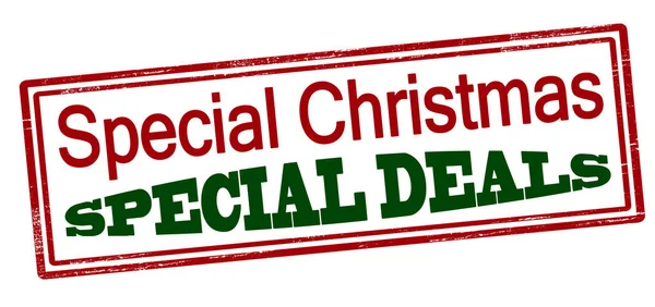 Selo especial de Natal —  Vetores de Stock