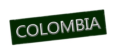 Kolombiya yeşil pul