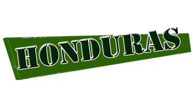 Honduras yeşil pul
