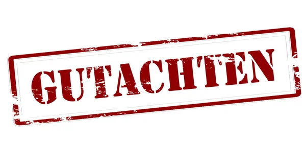 Bericht roter Stempel — Stockvektor