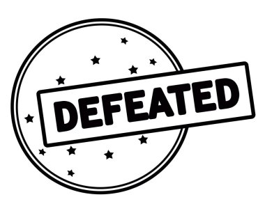 Mağlup yuvarlak damga