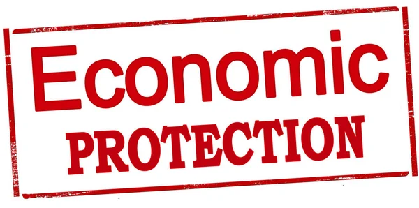 Σφραγίδα οικονομικής προστασίας — Διανυσματικό Αρχείο