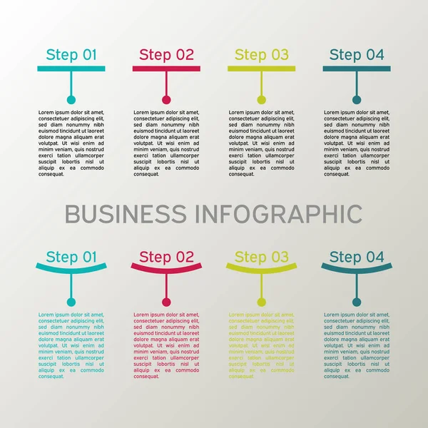 Wektora infographic zestaw. Diagramy biznesowe, prezentacje i wykresy. Tło. — Wektor stockowy