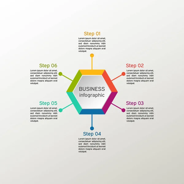 Wektora infographic. Diagramy biznesowe, prezentacje i wykresy. Tło. — Wektor stockowy