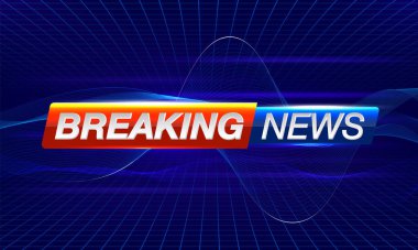 Son dakika haberleri. Planet News arka plan iş teknolojisi. Tasarımınız için vektör çizim şablonu
