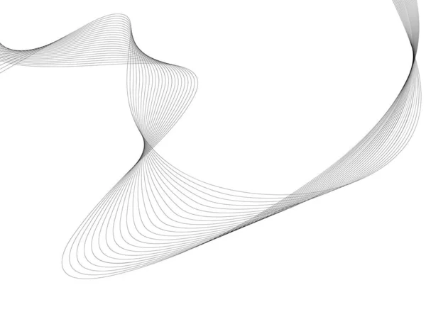 Abstraktní Vlnový Prvek Pro Design Digitální Frekvenční Ekvalizér Stylizované Pozadí — Stockový vektor