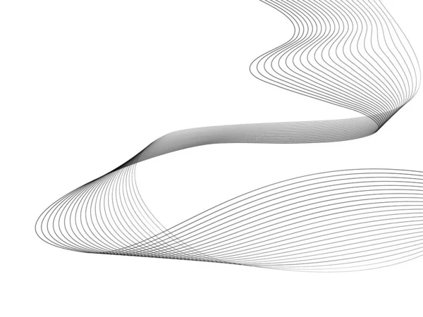 Abstraktní Vlnový Prvek Pro Design Digitální Frekvenční Ekvalizér Stylizované Pozadí — Stockový vektor