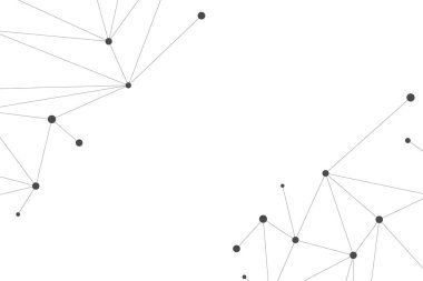 Soyut beyaz parlak teknoloji vektör arkaplanı. Düşük yalan makinesi, molekül ve iletişim geçmişi. Bağlantı yapısı. Vektör bilimi geçmişi. Çokgen.